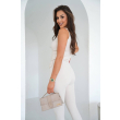 Legginsy Paulo Connerti NICOLE / BEIGE / wysoki stan / S - M - L - XL